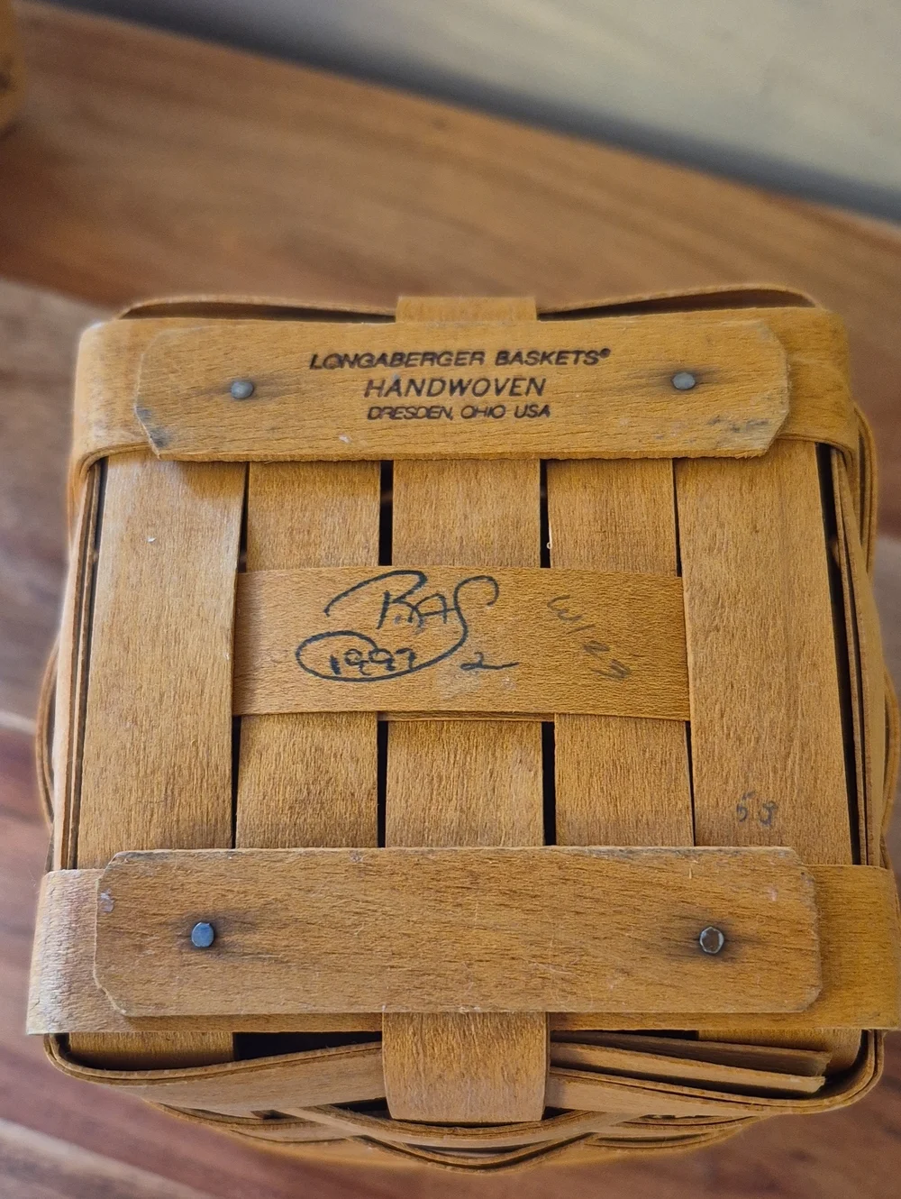Longaberger vintage 1997